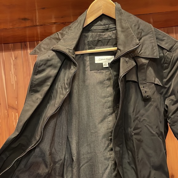 Mens Calvin Klein Black Jacket large - Picture 4 of 6